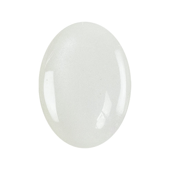 White Moonstone Gemstone - Cabochon