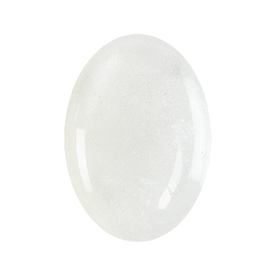 White Moonstone Gemstone - Cabochon