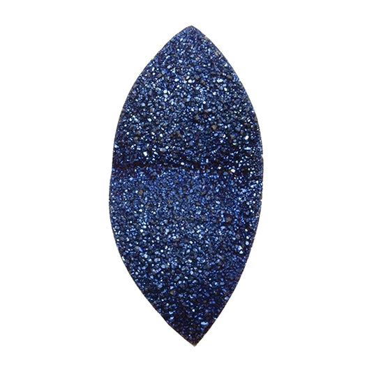 Brazilian Blue Druzy Gemstone Cabochon - Freeform - Pkg/1