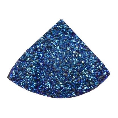 Brazilian Blue Druzy Gemstone Cabochon - Freeform - Pkg/1 - Cool Tools