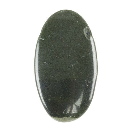 Polychrome Jasper Gemstone - Defective Stone - Oval Pendant 18mm x 32mm