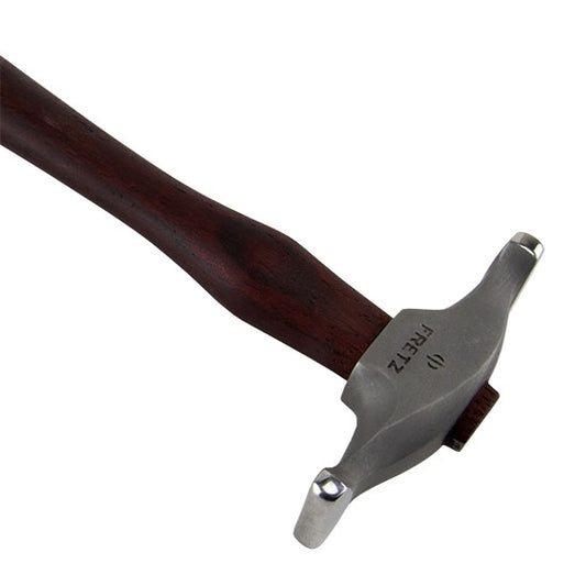 Fretz Narrow Raising Hammer with wood handle