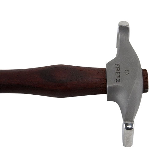 Fretz Narrow Raising Hammer with wood handle