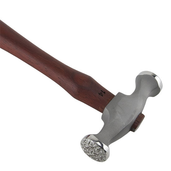 Fretz Texturing Hammer - Raw Silk with wood handle