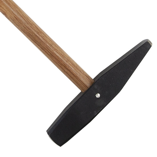 Wubbers® Artisan's Mark Hammer - Square Texture with wood handle