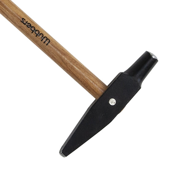 Wubbers® Artisan's Mark Hammer - Oval Texture with wood handle