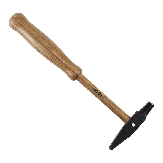 Wubbers® Artisan's Mark Hammer - Oval Texture with wood handle