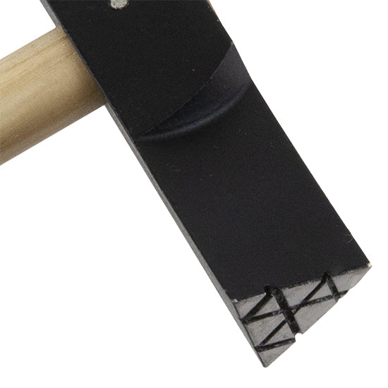 Wubbers® Artisan's Mark Hammer - Triangle Outer Texture with wood handle