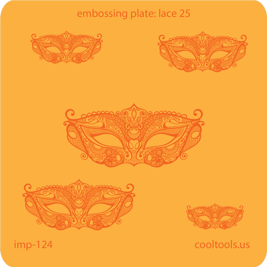 Jewelry Embossing Plate - Lace 25