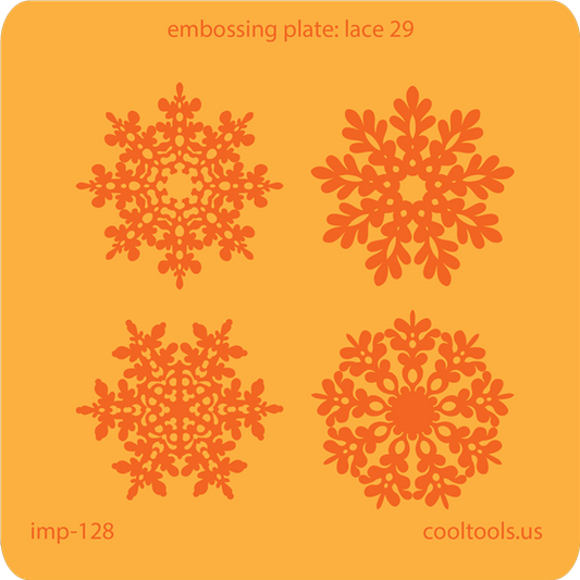 Jewelry Embossing Plate - Lace 29