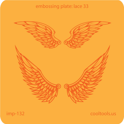 Jewelry Embossing Plate - Lace 33 - Cool Tools