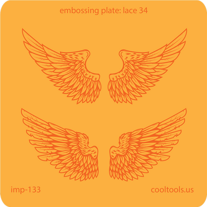 Jewelry Embossing Plate - Lace 34 - Cool Tools