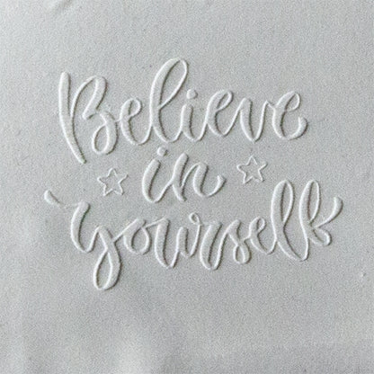 Jewelry Embossing Plate - Believe in Yourself - Cool Tools