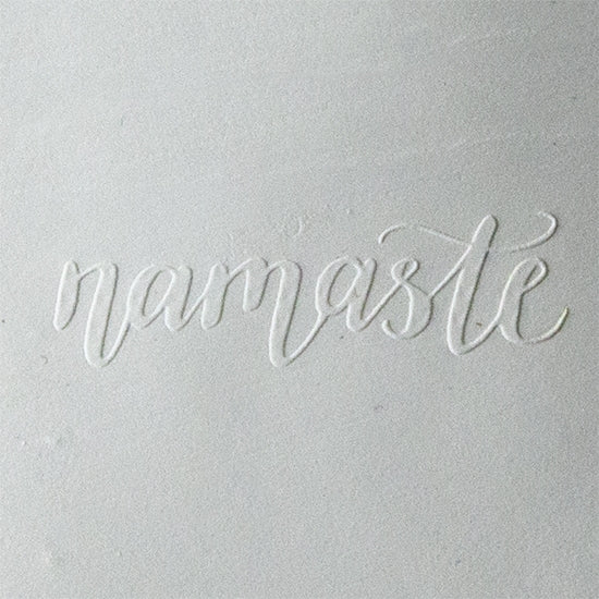 Jewelry Embossing Plate - Namaste