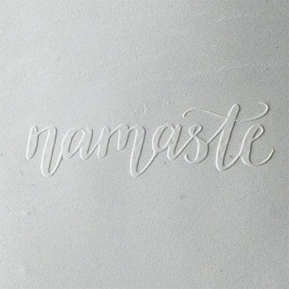 Jewelry Embossing Plate - Namaste - Cool Tools