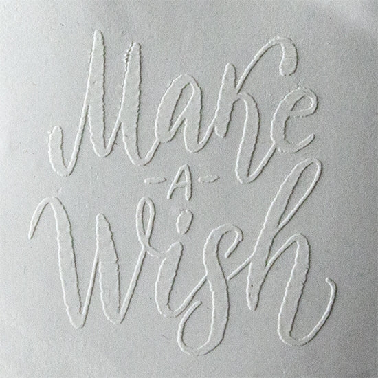 Jewelry Embossing Plate - Make a Wish