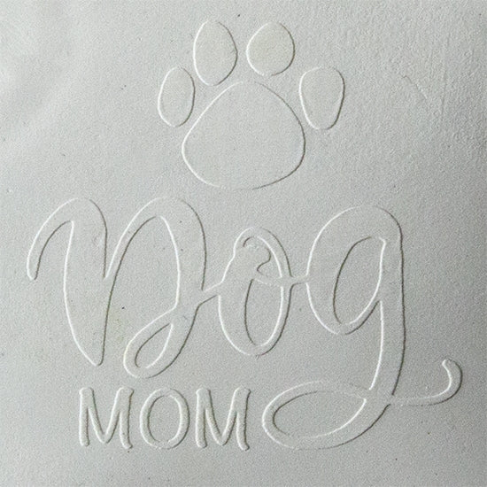 Jewelry Embossing Plate - Dog Mom