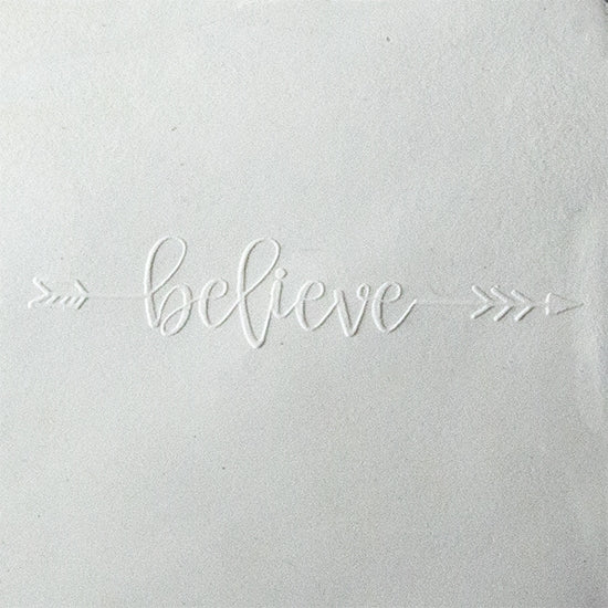 Jewelry Embossing Plate - Believe