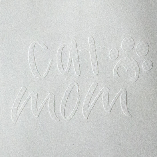 Jewelry Embossing Plate - Cat Mom