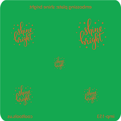 Jewelry Embossing Plate - Shine Bright - Cool Tools
