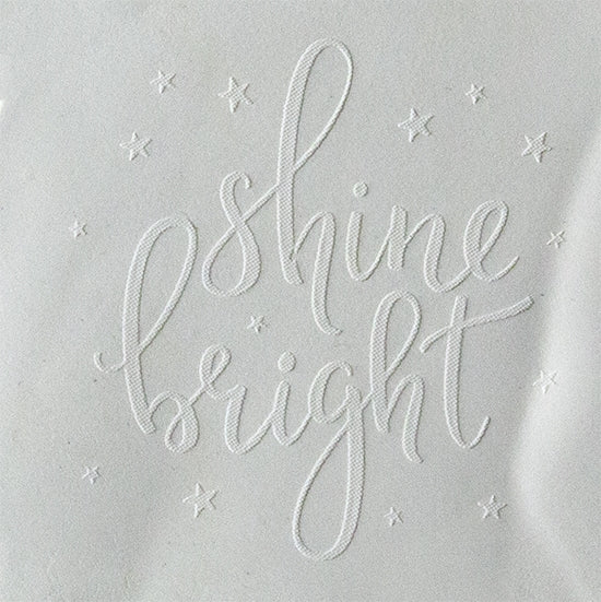 Jewelry Embossing Plate - Shine Bright