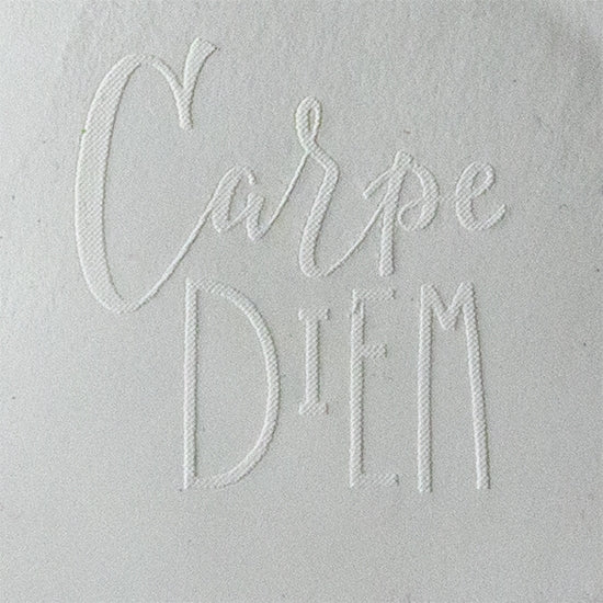 Jewelry Embossing Plate - Carpe Diem