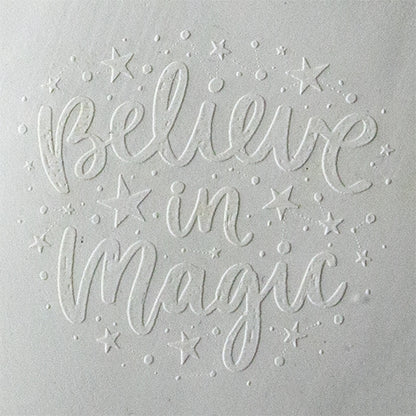 Jewelry Embossing Plate - Believe in Magic - Cool Tools