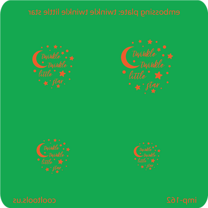 Jewelry Embossing Plate - Twinkle Twinkle Little Star - Cool Tools
