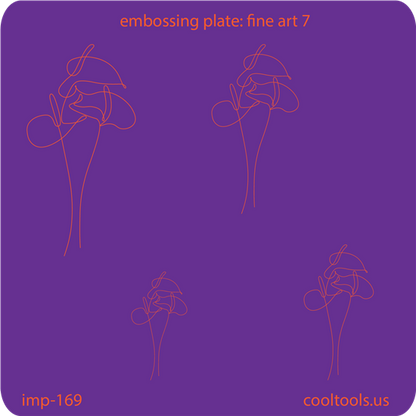 Jewelry Embossing Plate - Fine Art 7 - Cool Tools