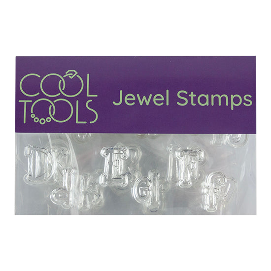 Jewel Stamps - Initials Complete Alphabet - Cute 'N Quirky package