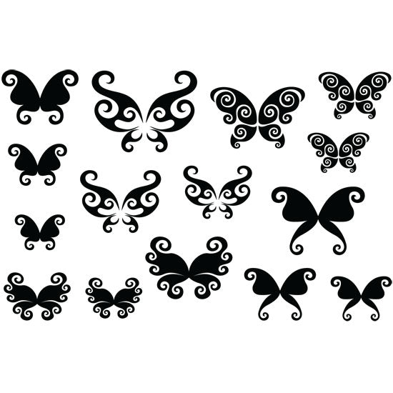 Jewel Stamps - Butterflies 1 design