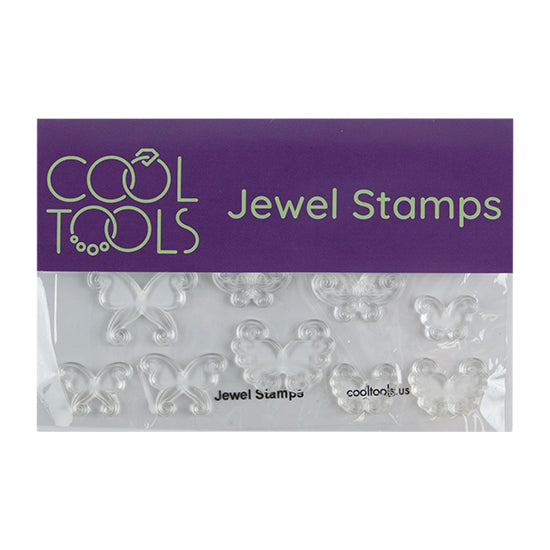 Jewel Stamps - Butterflies 1 package