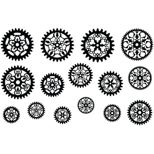 Jewel Stamps - Filigree Gears 1 design