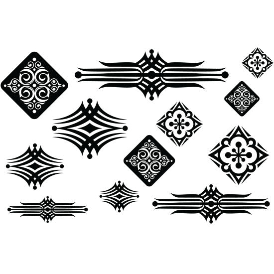 Jewel Stamps - Turn of the Century design