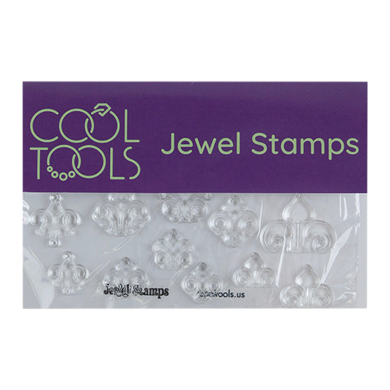 Jewel Stamps - Floral Fleur de Lis 2 package