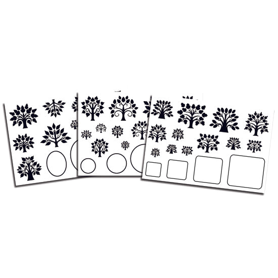 Jewel Stamps - Tree of Life Complete Kit design