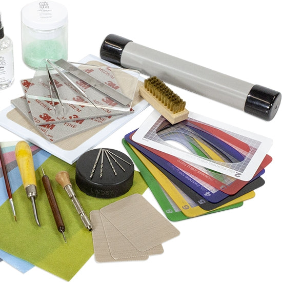 Metal Clay Basic Tool Kit Any type of clay can be used with this kit meant to get you started in metal clay. In addition to this kit, you’ll need to choose a firing method and clay.