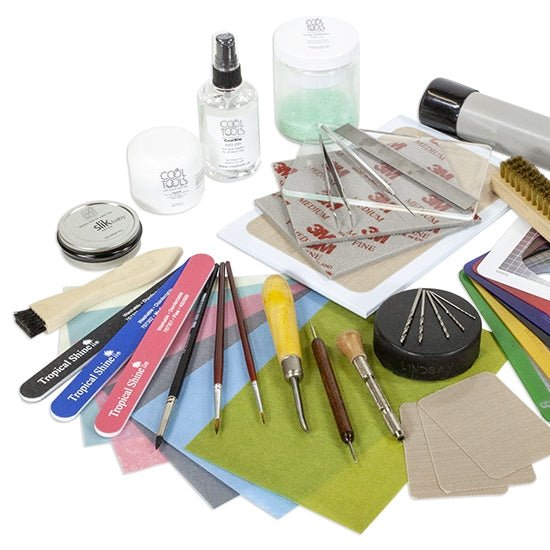 Metal Clay Basic Tool Kit This kit includes everything you need to get started with FS999 Fine Silver Clay (New Formula) at a discounted rate. In addition to this kit, you’ll need a kiln and firing accessories.