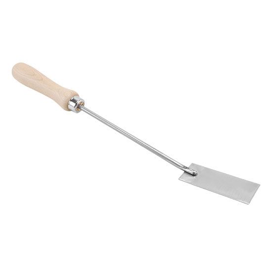 metal Enameling Spatula with wood handle