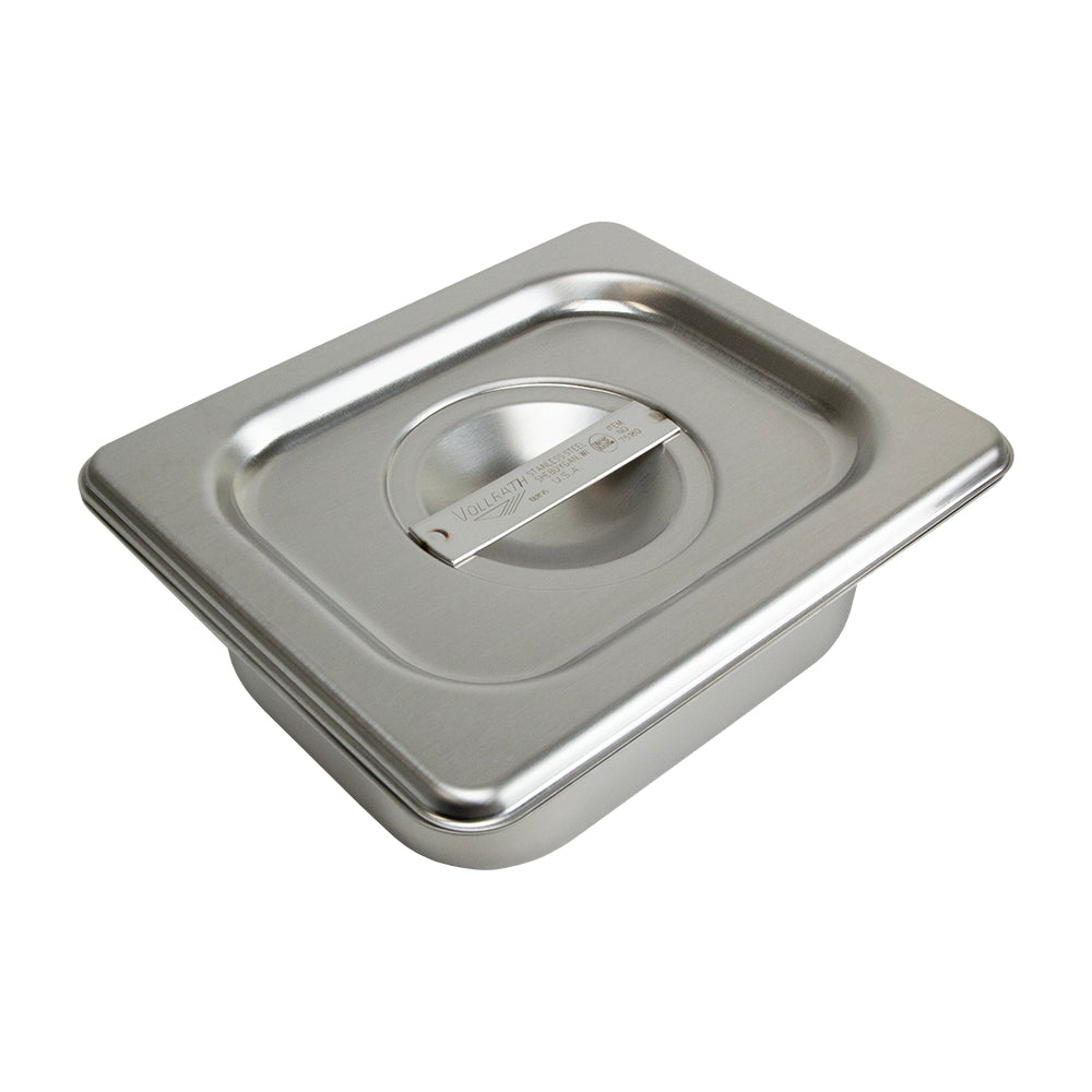 metal Firing Pan - Narrow - 2-1/2" high with lid