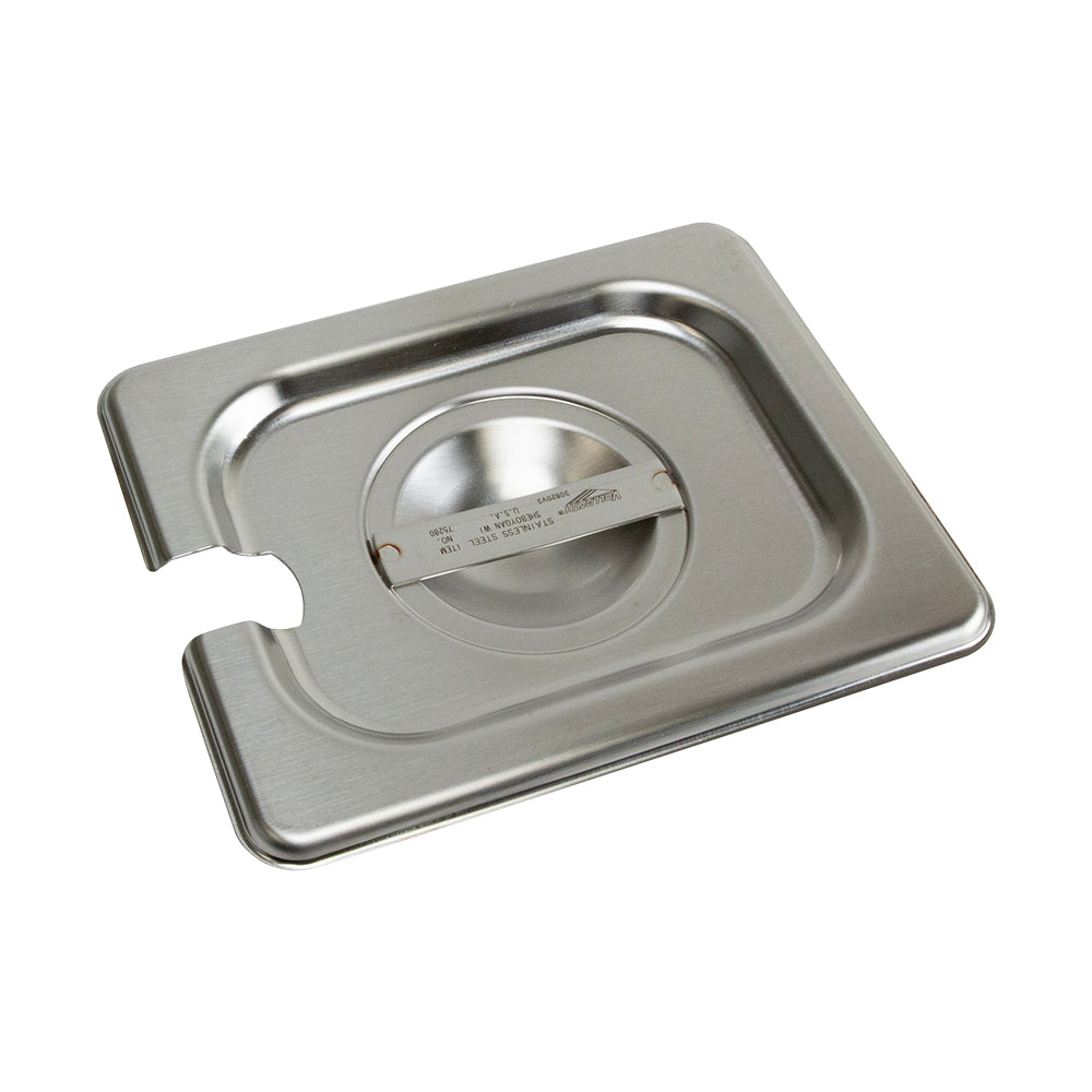 metal slotted lid