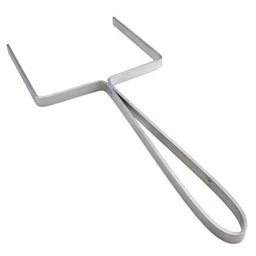 metal Firing Pan Fork - Wide