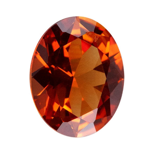 Lab Gemstone - Corundum Citrine - Oval