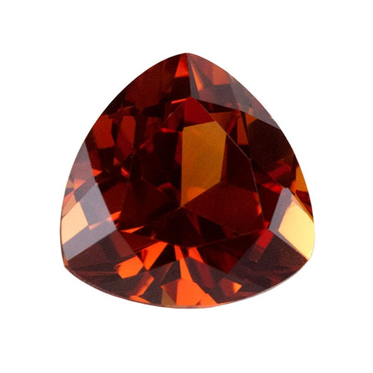 Lab Gemstone - Corundum Citrine - Trillion 