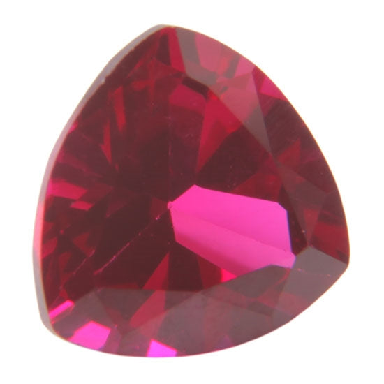 Lab Gemstone - Ruby - Trillion