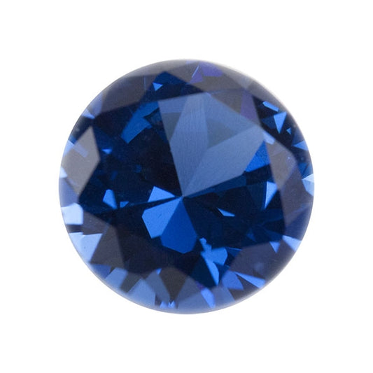 Lab Gemstone - Blue Spinel - Round 