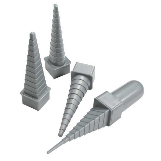 grey plastic Mandrel - Wire & Clay Forming