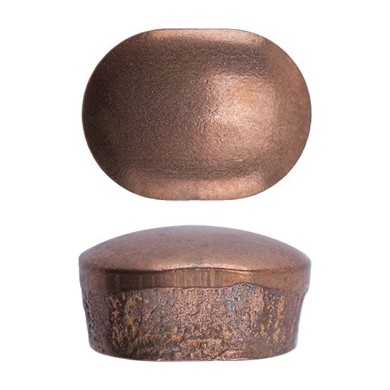 Metal Copper Bits - Oval 9mm x 12mm - Pkg/10