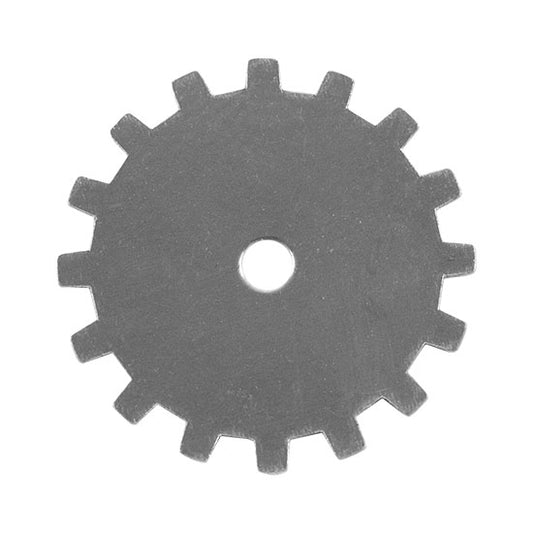 Nickel Silver Blank - Solid Gear - 3/4" Pkg/6