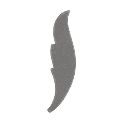 Nickel Silver Blank - Feather - 1" Pkg/6 - Cool Tools